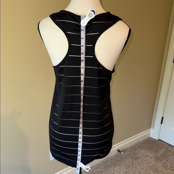 Women’s RBX Racerback Tank Top Black Horizontal Mesh Design Airy Women's Size L - Picture 4 of 7